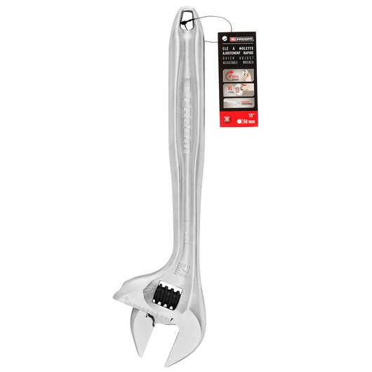15 in. Quick Adjust Metal Wrench