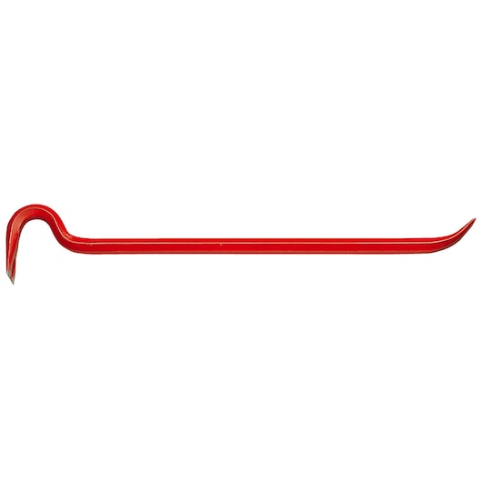 Facom SKU126050 red steel pry bar tool, side view on white background.