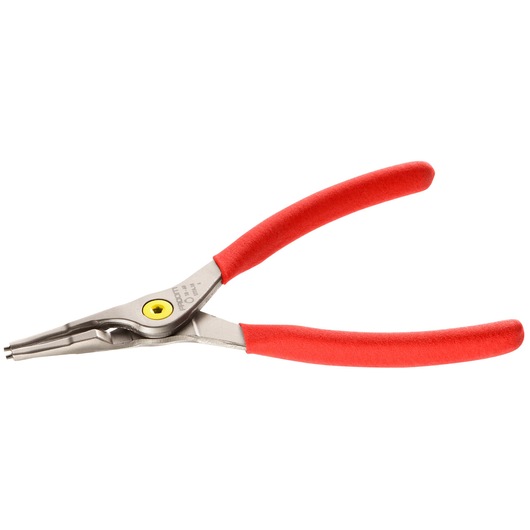 Facom 177A_9 snap ring pliers with red handles, angled view on white background.