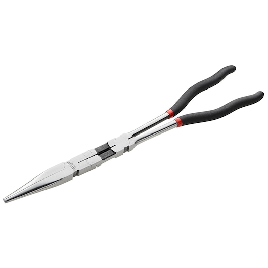 340mm Double Joint Extra Long Half-Round Nose Pliers