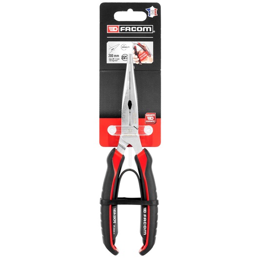 200 mm Long Half-Round Straight Nose Pliers