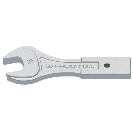20 x 7 mm Open-End Fork Bit Attachment , Opening 16 mm