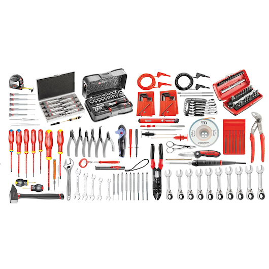 Electricians tool set  172 pieces set