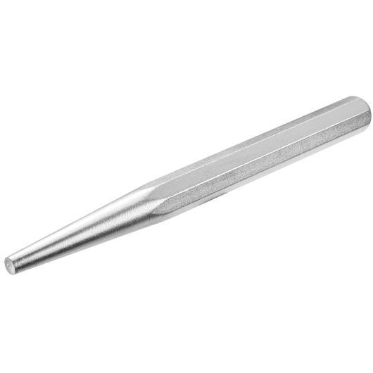 Facom 247_8 metal pin punch tool, hexagonal body, side view, on white background.