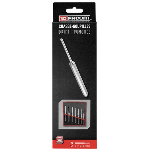 7 Piece Drift Punch Set (Packaged)