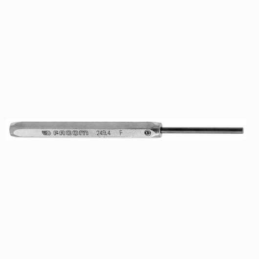 Facom precision metal punch, SKU 249_6, top view on white background.