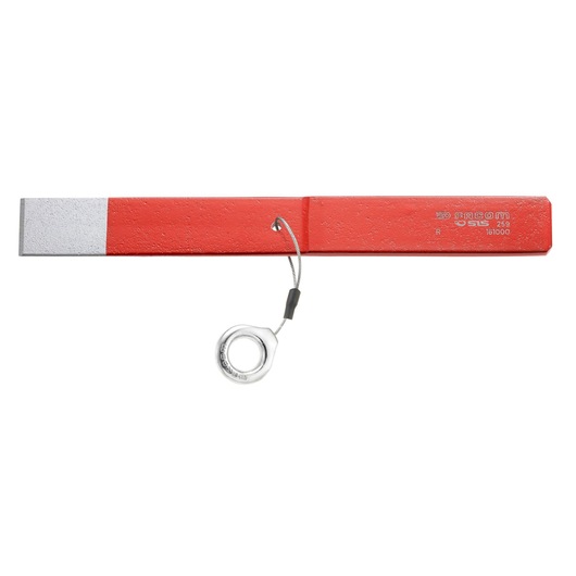 Facom 259SLS red and silver photographic tool bar with safety cable, product shown on white background.