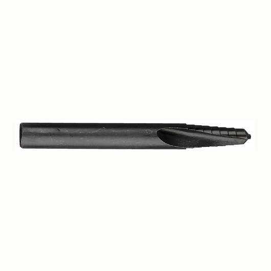 Facom 285_F3 black spiral screw extractor, side angle, tool photography.
