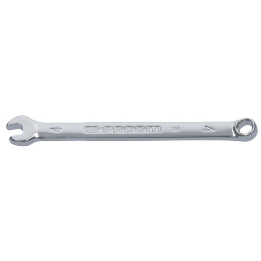 Facom 39_4H combination wrench, silver, flat lay on white background.
