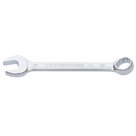 Short combination wrench, 12 mm