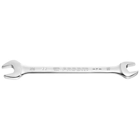 Double open-end wrench, 1/4" x 5/16"