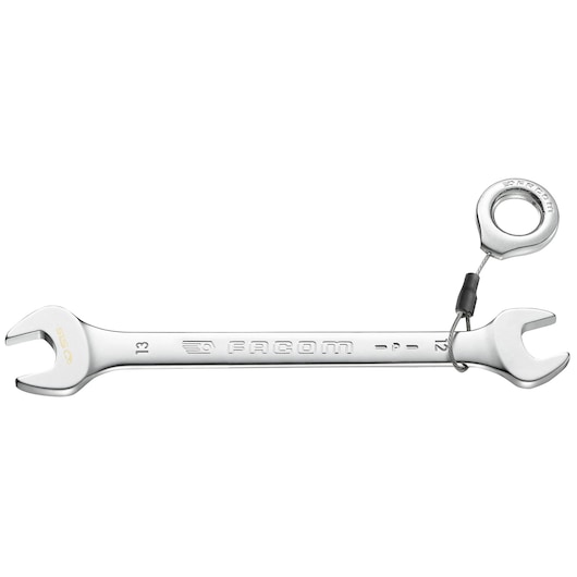 Open end wrench metric 12x13 mm Safety Lock System