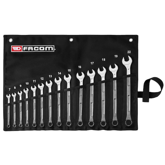 Combination wrench set