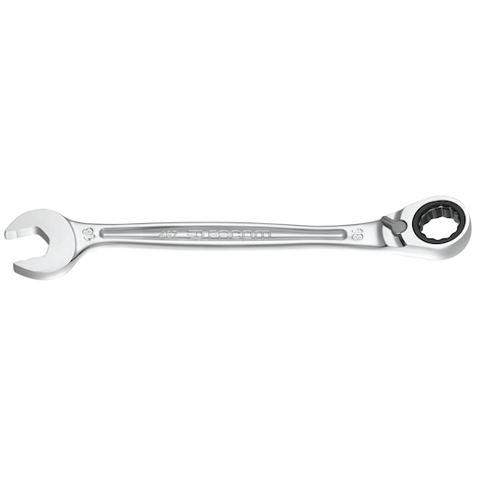 Reversible ratchet wrench, 17 mm