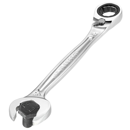 Rapid reversible ratchet wrench, 18 mm
