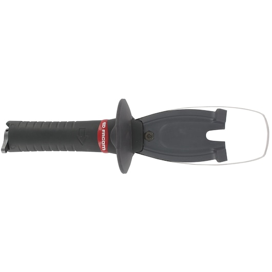 Facom 50_SH automotive trim removal tool, black handle, front angle, white background.