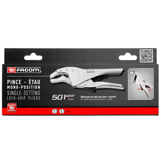 250mm Single Setting Lock-Grip Pliers