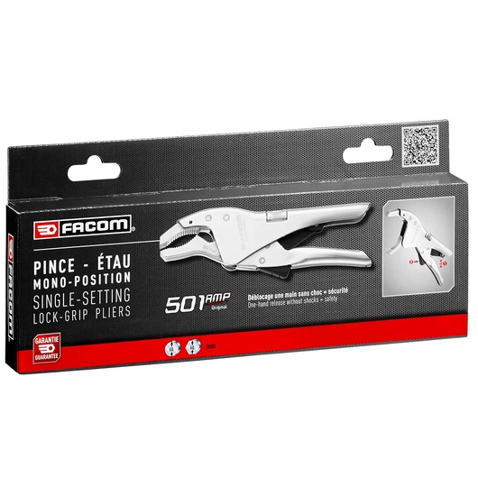 250mm Single Setting Lock-Grip Pliers