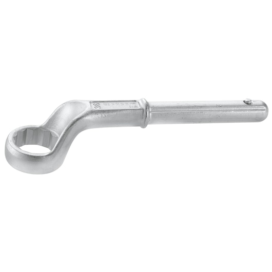 Heavy duty offset-ring wrench, 24 mm