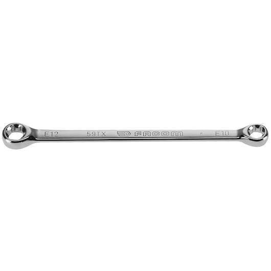 Straight double box-end TORX® wrench, 10 x 12 mm
