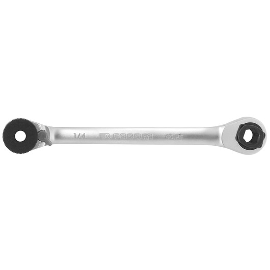 Bit holder ratchet wrench, 1/4" - 5/16"