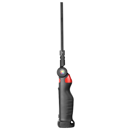 Facom 779CML inspection camera with black and red handle, side view, on white background.
