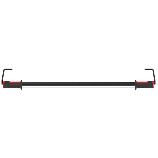 Facom 779_UHPB black and red bar clamp, photographed from the side on a white background.