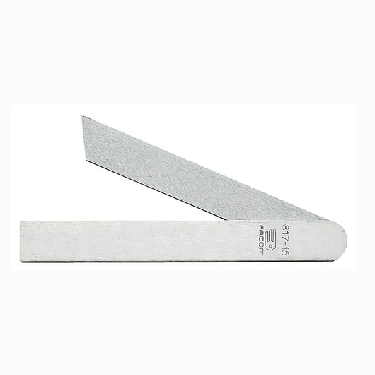 Facom 817_20 adjustable steel bevel tool, photography, side angle, silver finish.