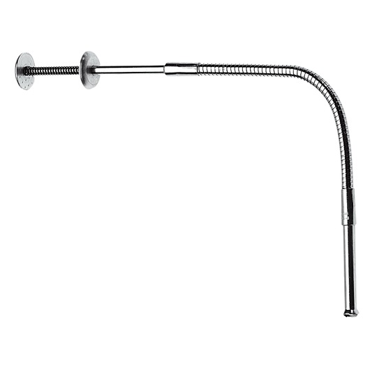 Facom 826_1 flexible magnetic pickup tool, chrome finish, product side view on white background.
