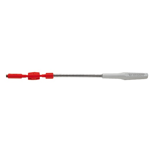 Facom 827_2 flexible shaft tool with red connector and silver handle, side view on white background.