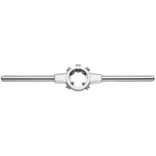Facom die stock tool SKU 832_1P1_2, silver metal, front angle on white background.