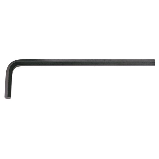 Facom 83H_27 hex key, black, L-shaped, shown from side angle on white background.