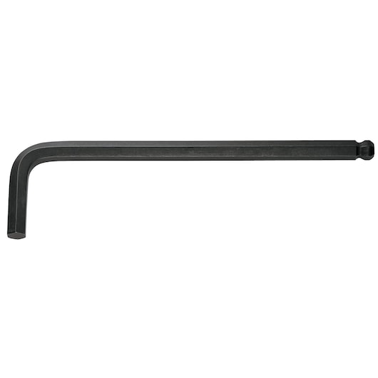 Facom 83SH_1_5 hex key with ball end, L-shaped, black finish, photographed on white background, tool category.