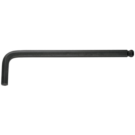 Facom 83SH_2_5 hex key with ball end, black finish, photographed on white background.