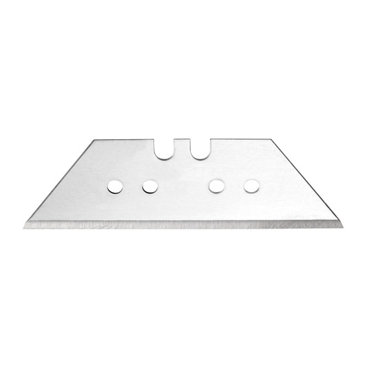 Facom utility knife blade with three holes, sharp edge, SKU 844TTL10, photography, front angle on white background.