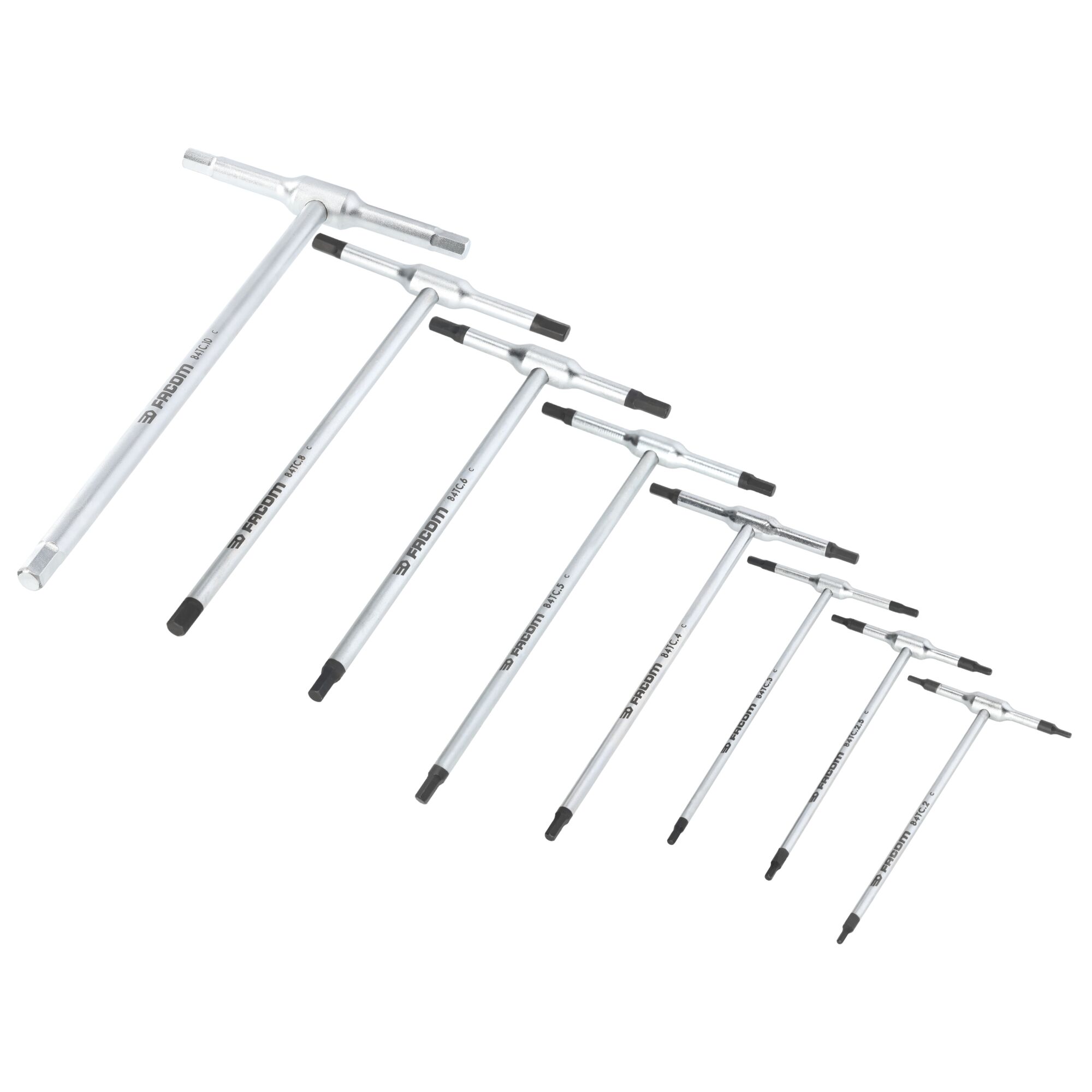 T-Handle Hexagonal Key Set (8 pc.) | FACOM T-Handle Hexagonal Key Set (8 pc.) | FACOM