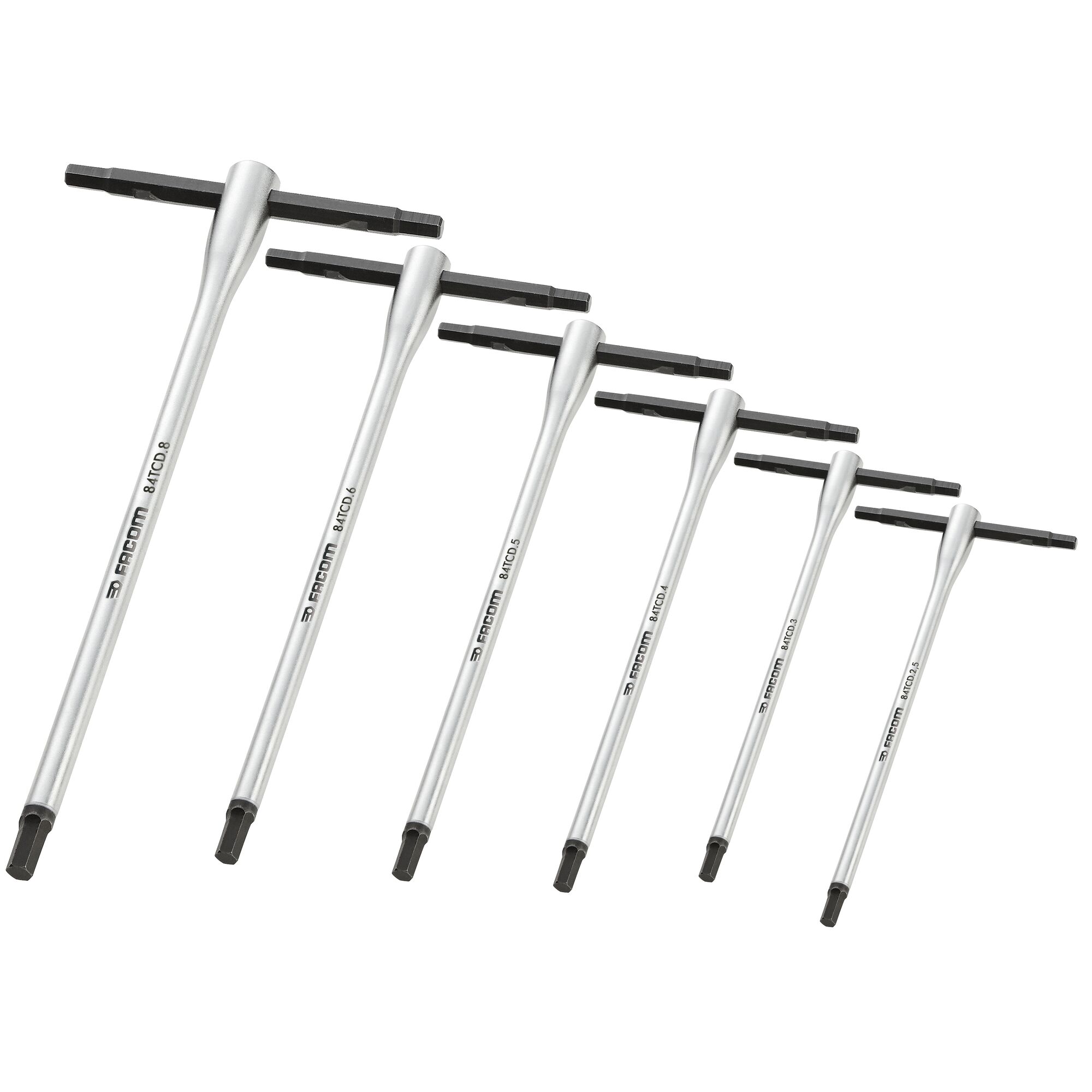 Sliding T-Handle Hexagonal Key Set (6 pc.) | FACOM