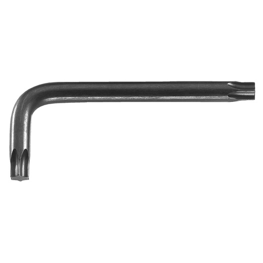 Facom 89_55 Torx L-shaped key tool, metal finish, product photography, side angle.