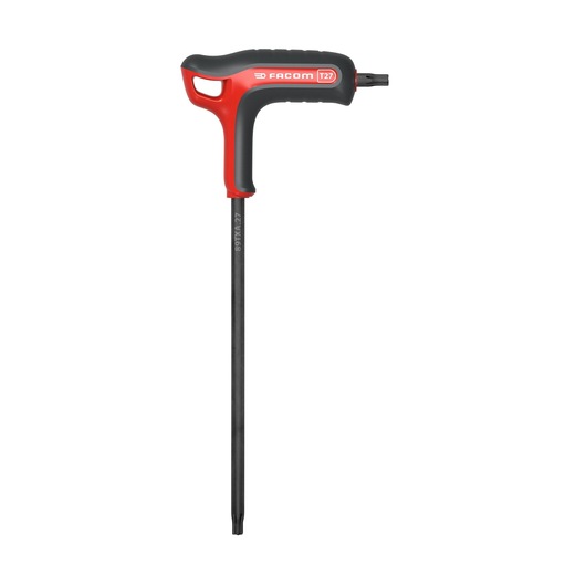 Facom T-handle Torx key T27 SKU 89TXA_27, black and red tool, product front angle photo.
