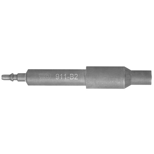 Facom 911-B2 metal adapter tool, side view on white background.