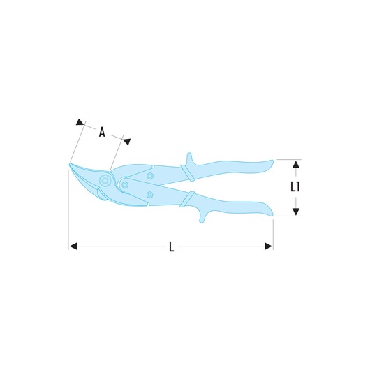 Straight Cut Aircraft Shears