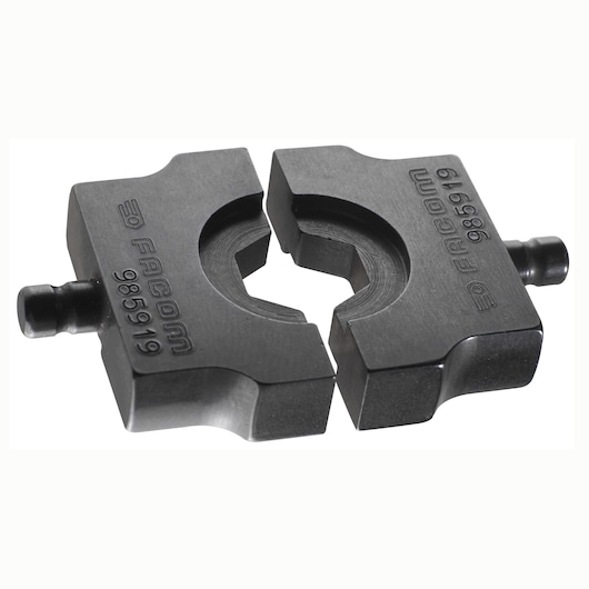 Facom 985921 black metal clamp tool photography, angled view on white background.