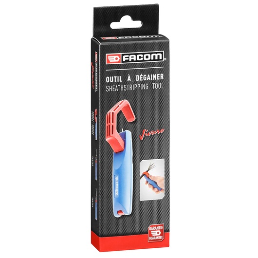 Sheath Stripper With External Blade