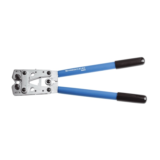 6 to 50 mm² Crimping Pliers for Tubular Terminals With Rotating Dies