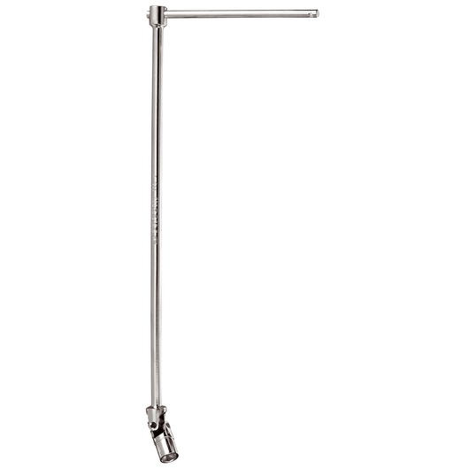 Universal-joint tee socket wrench, 13 mm