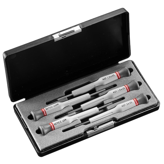 MICRO-TECH® Screwdrivers Slotted Phillips® Set (5 Pc)