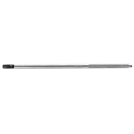 Facom AFU_0 long metal extension bar with knurled grip, side view on white background, hand tool.