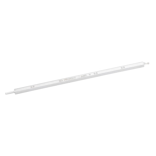 Facom AMZH25 hexagonal metal rod photographed on white background, showing engraved details.