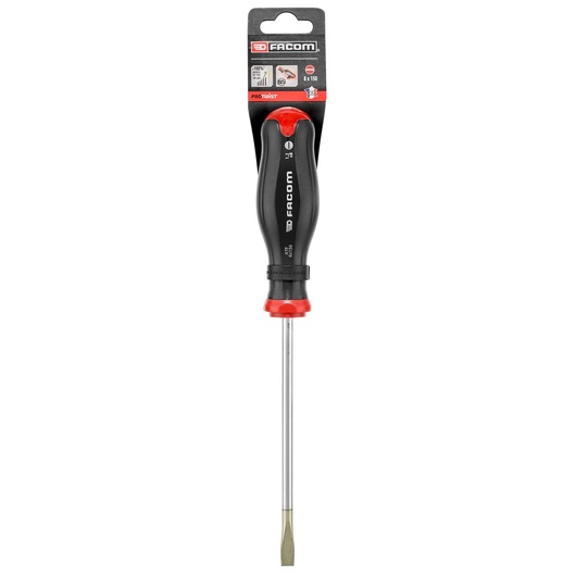 PROTWIST® Screwdriver for Slotted Head Forged Blades, 8 x 150 mm