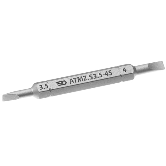 Short screwdriver blade 1/4", 3.5 - 4 mm